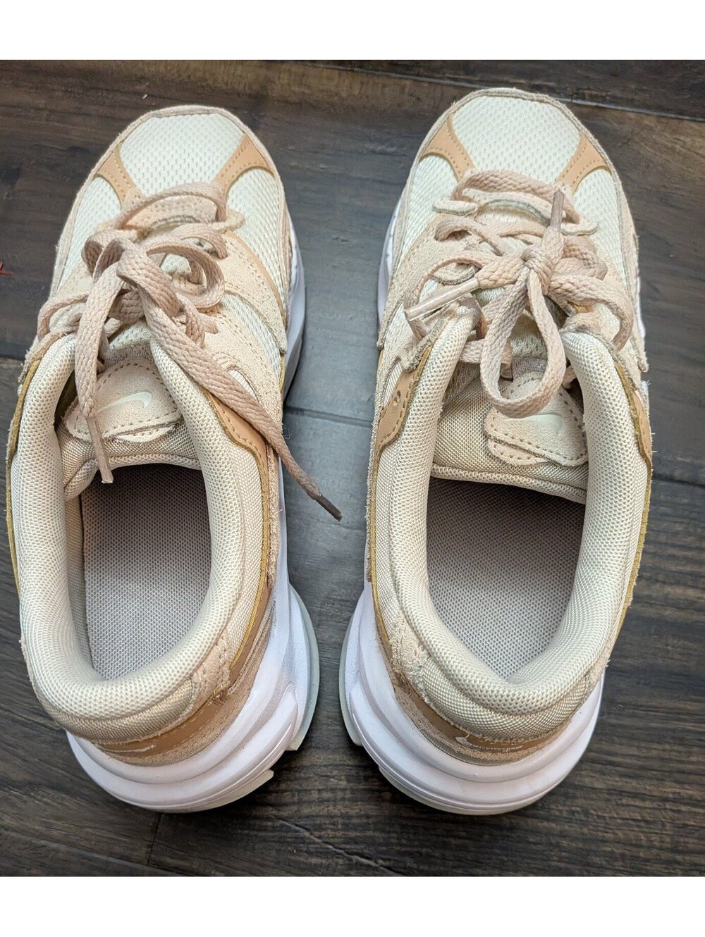 Nike AL8 Women's Sneakers Size 7 Cream Beige Y2K/ 90s style shoes - Picture 4 of 7